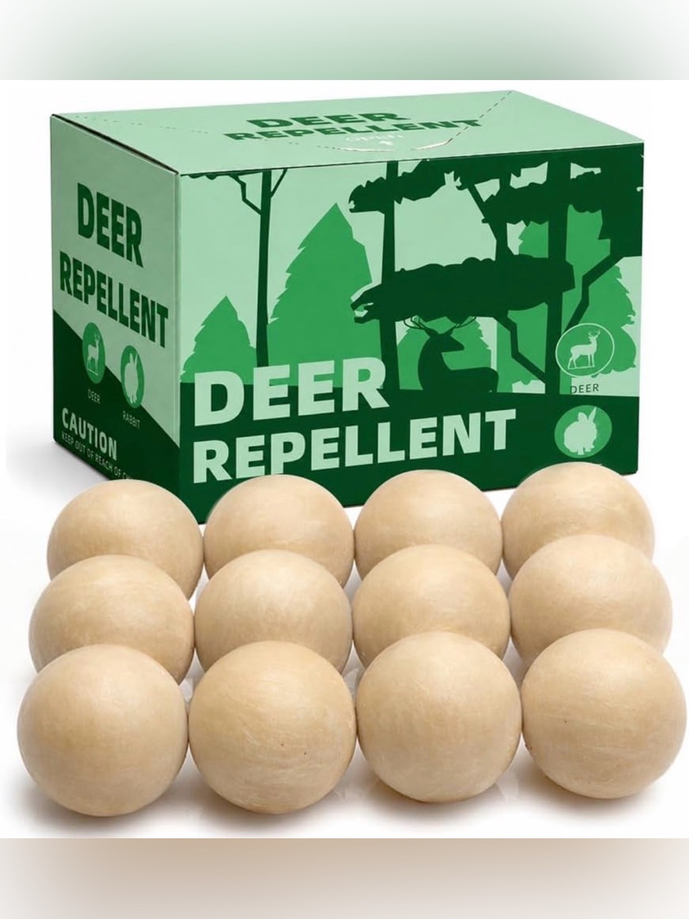 Deer & Rabbit Repellent – 12 Pack